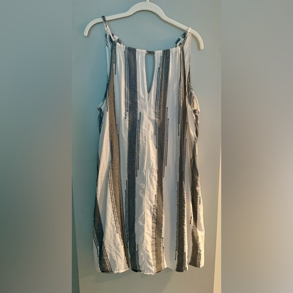Lou & Grey Striped Dress - Black and White - Picture 1 of 3